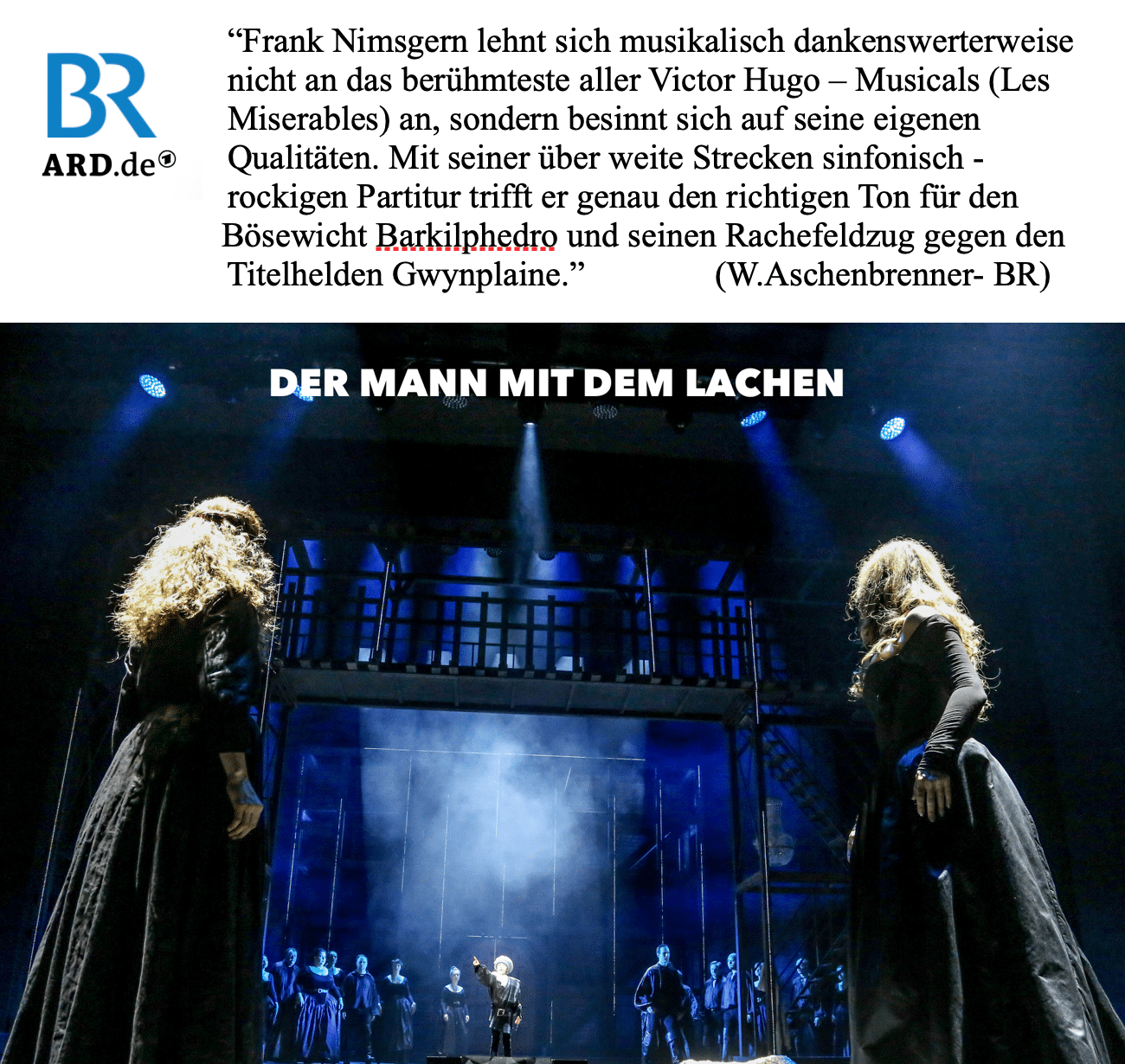 Der Mann mit dem Lachen Presse