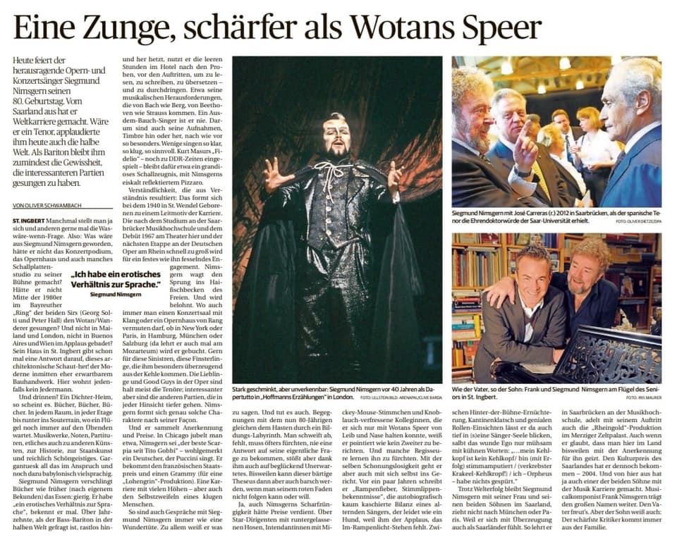 Siegmund Nimsgern 80 SZ